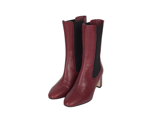 Stivaletto Lonigro Calzature pelle bordeaux