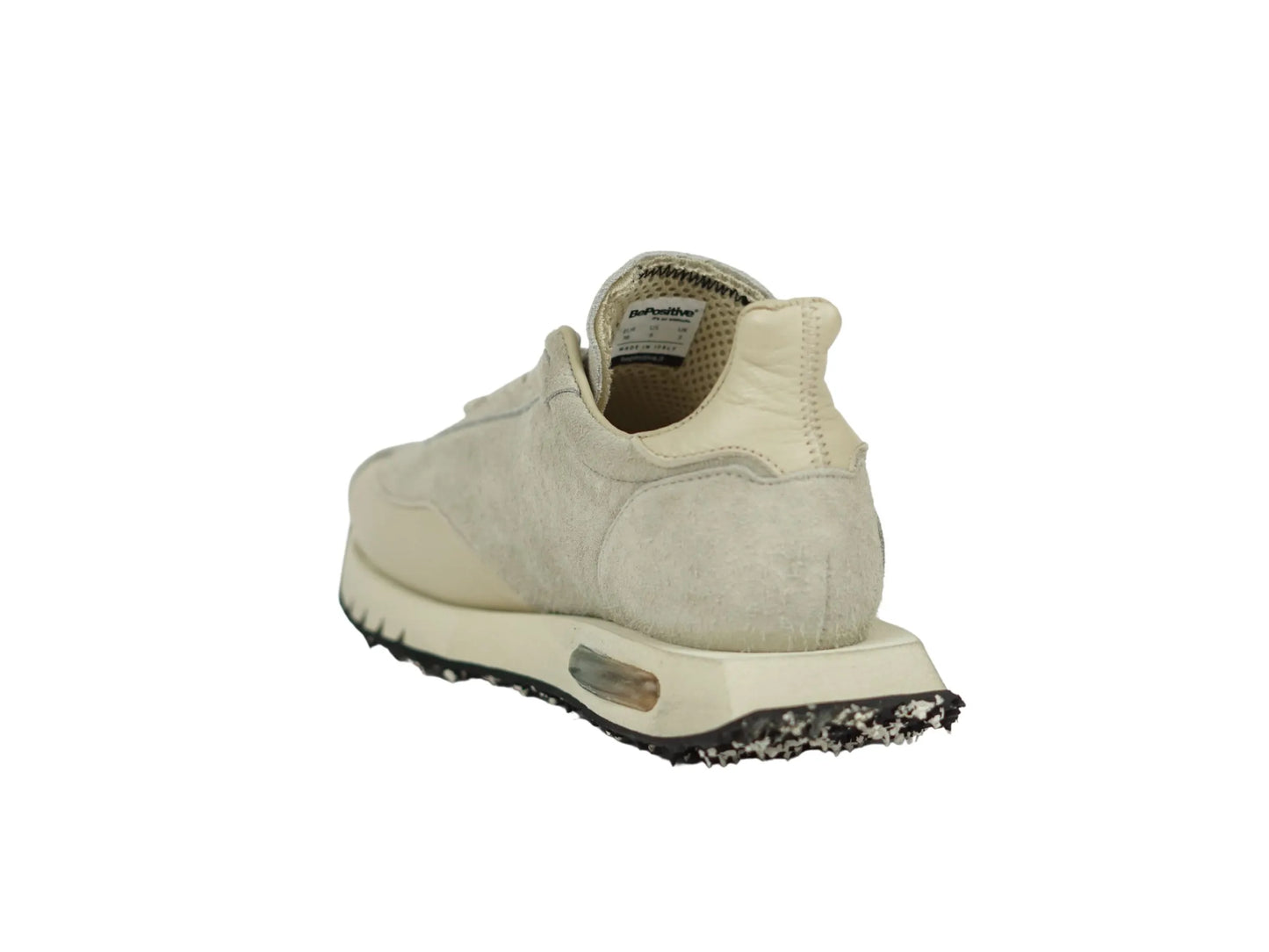 Sneakers bepositive camoscio bianco