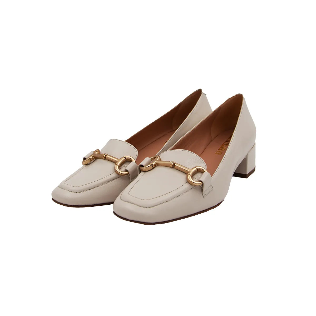 Mocassino Lonigro nappa milk con morsetto