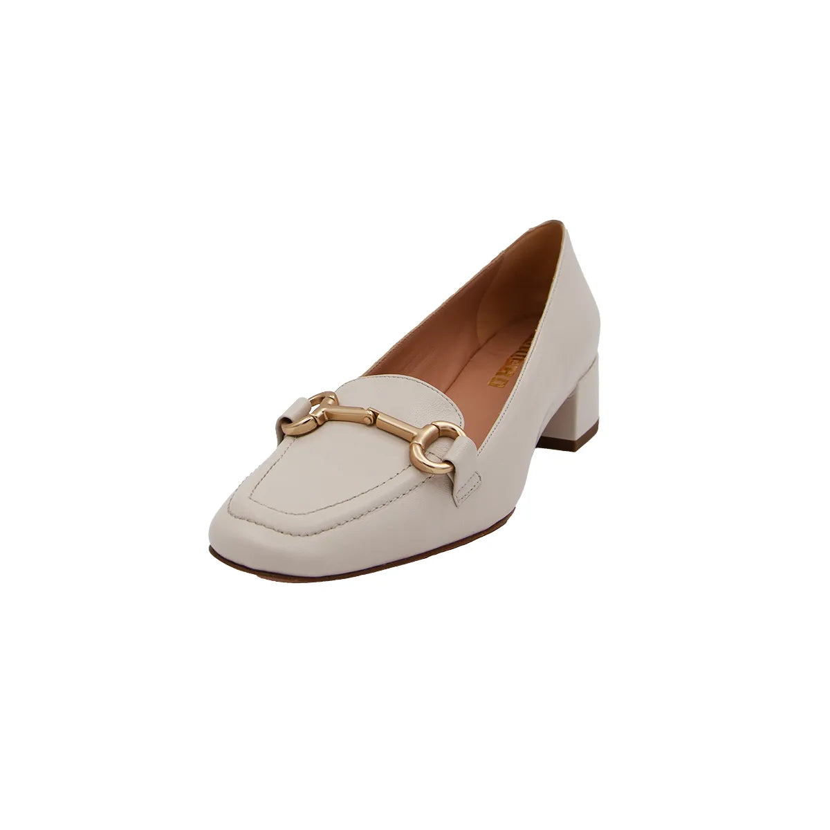 Mocassino Lonigro nappa milk con morsetto