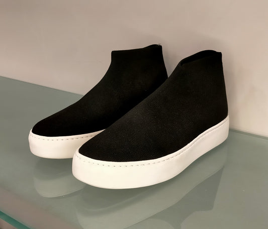 Sneakers WHAT FOR in tessuto elasticizzato nero