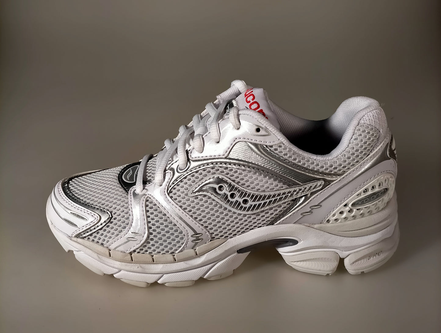 Sneakers SAUCONY PROGRID white/silver