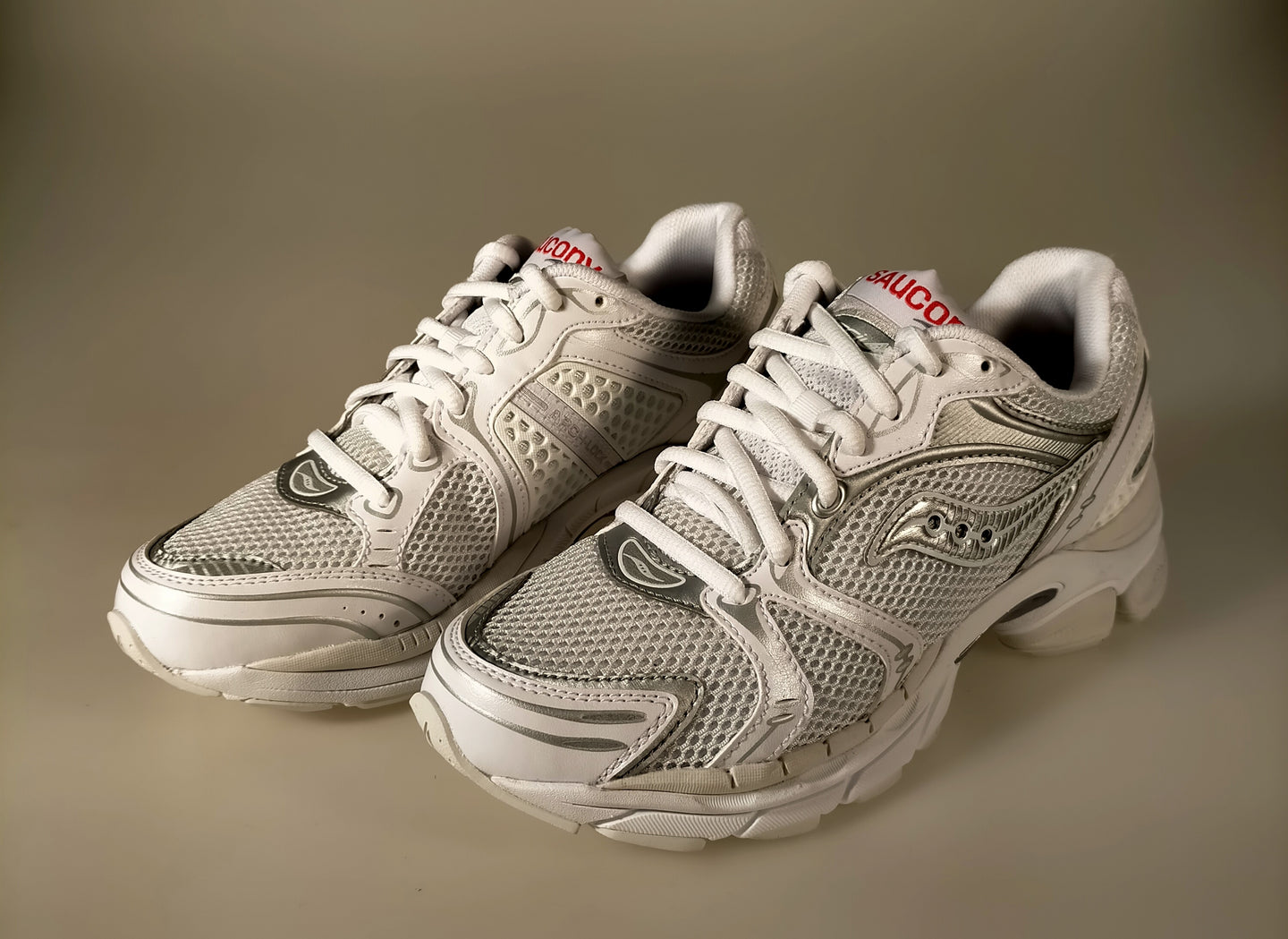 Sneakers SAUCONY PROGRID white/silver